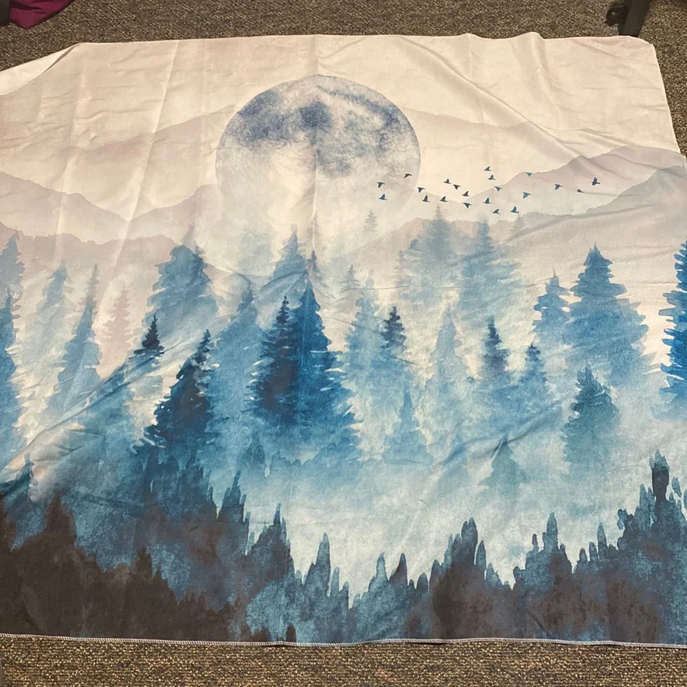 NEW Blue moon tapestry