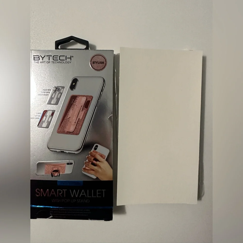 Bytech Smart Wallet with Pop Up Stand