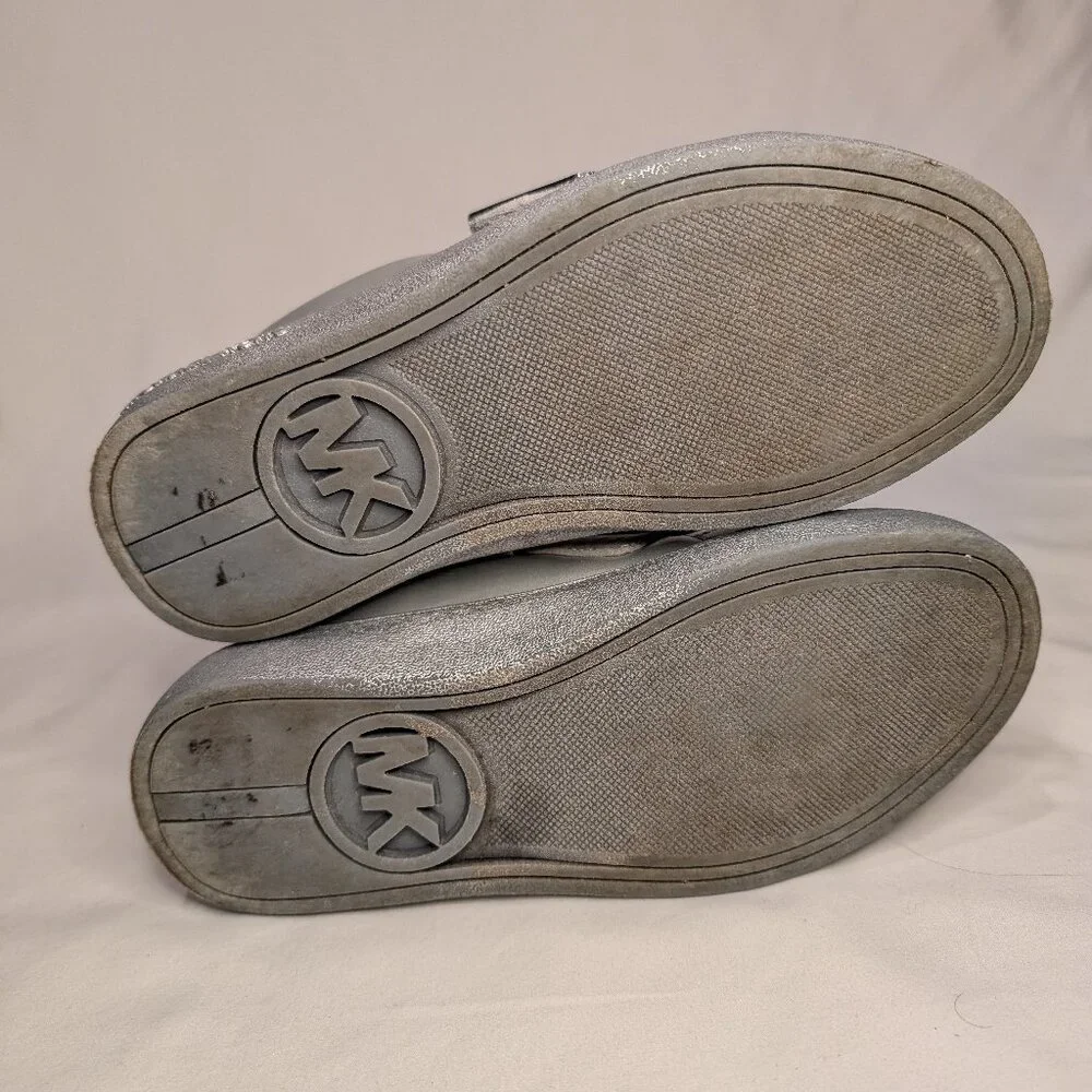 Michael Kors Ivy Candy Silver Girls Sneakers
