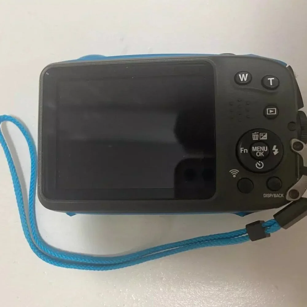 FujiFilm FinePix XP140 Digital Camera Waterproof Sky Blue Complete Bundle