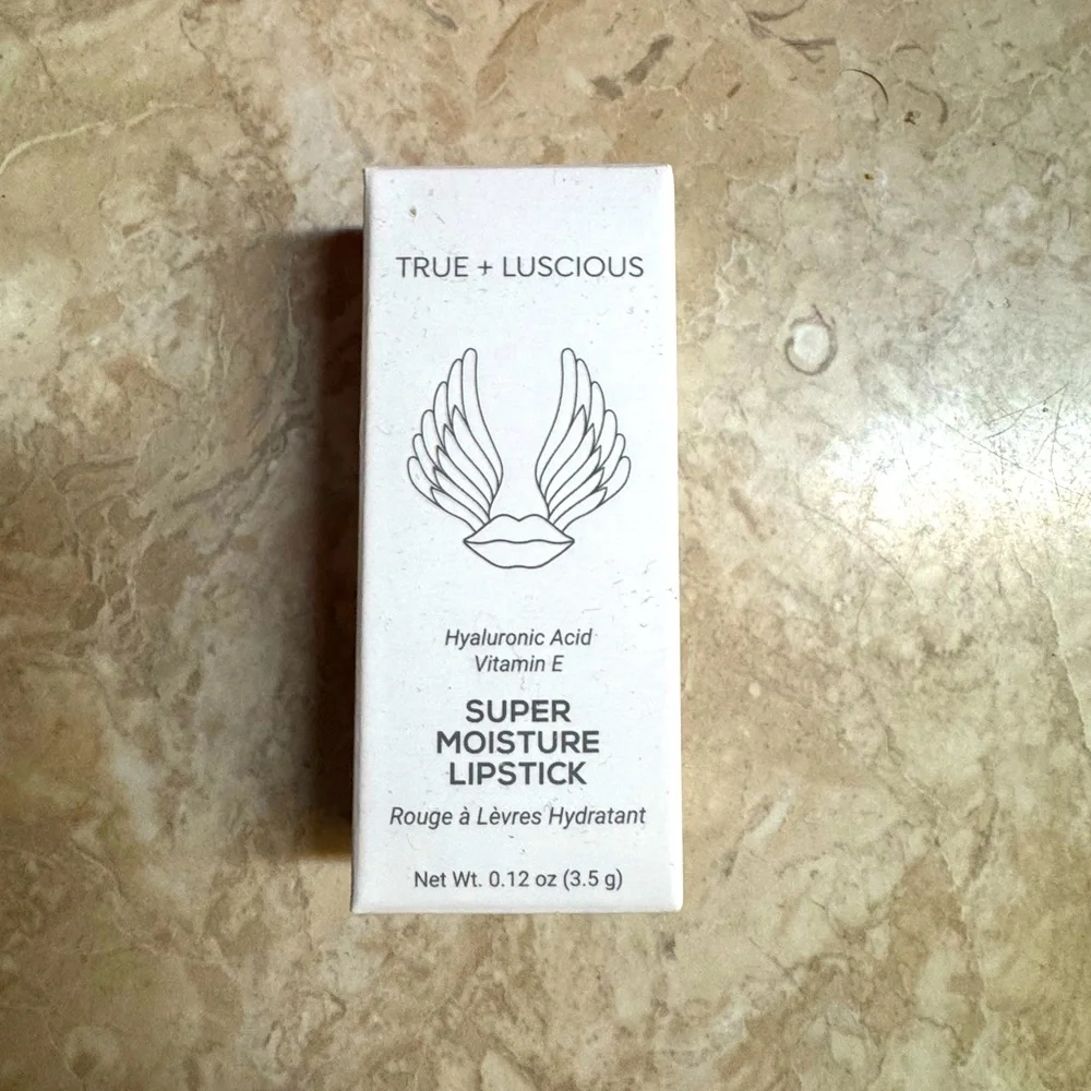 TRUE + LUSCIOUS Super Moisture Lipstick Vintage Rose Warm Brown Pink NEW IN BOX