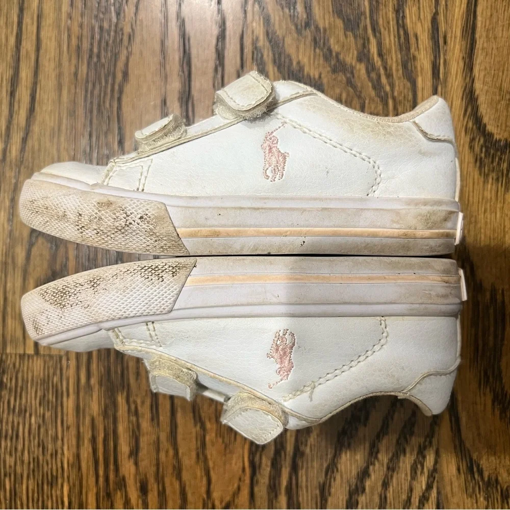 Polo by Ralph Lauren Kids White Sneakers