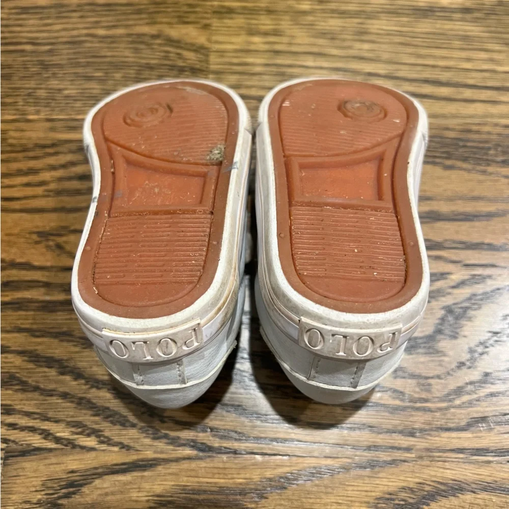 Polo by Ralph Lauren Kids White Sneakers