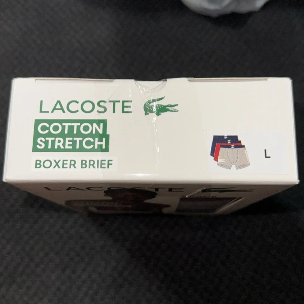 LACOSTE 🐊 3 pack boxer brief