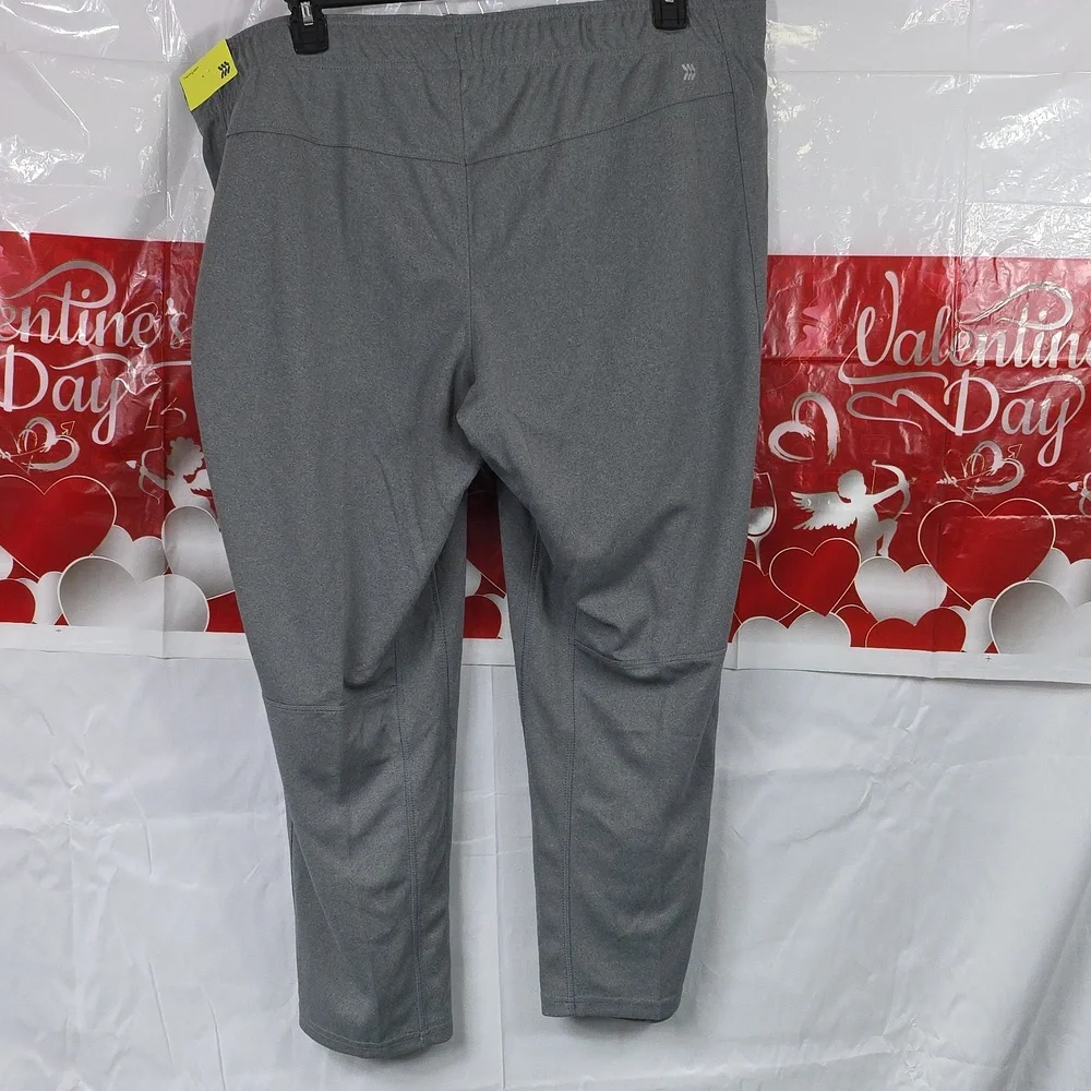 All in Motion Men's Gray Training Pant Joggers XXL 30 (M164)