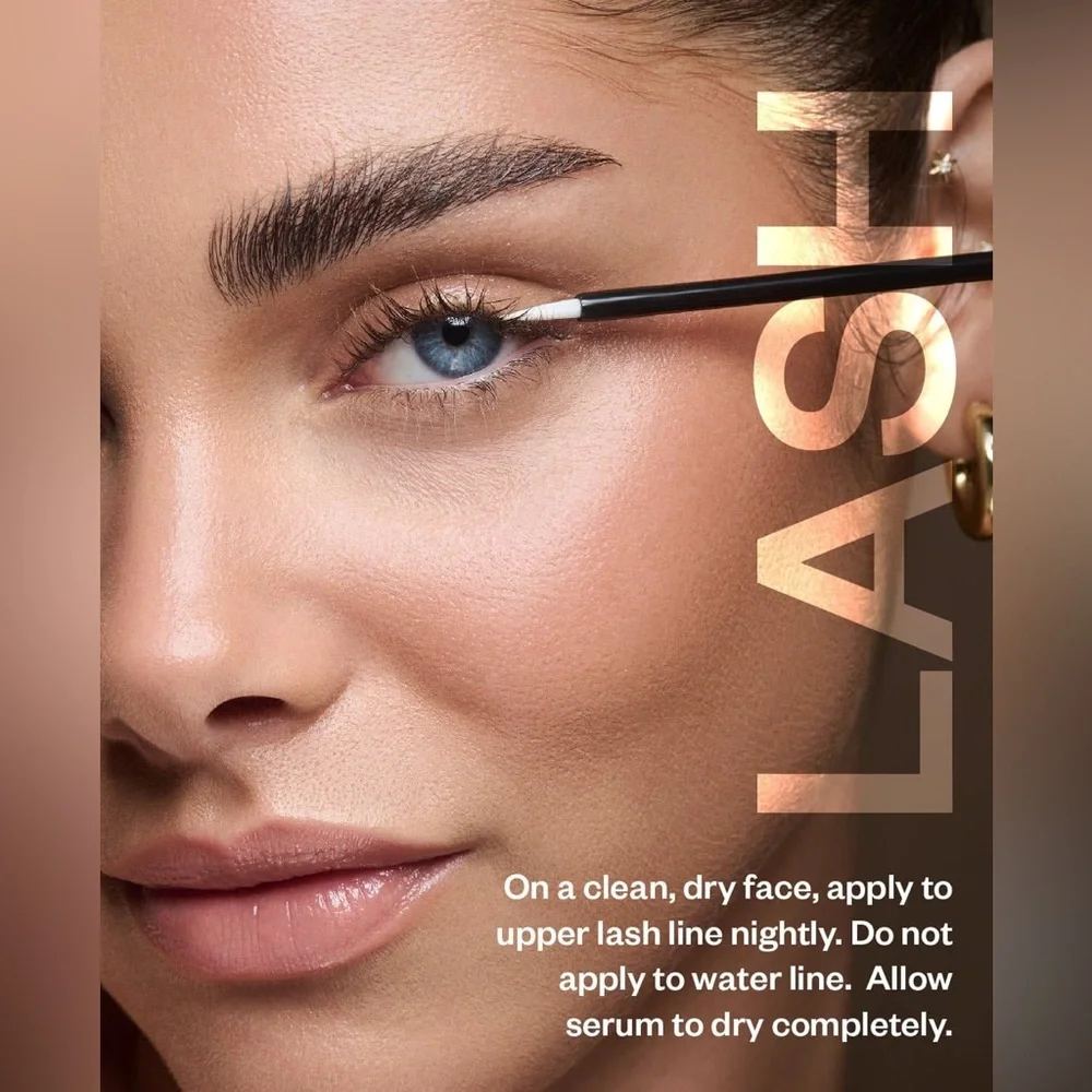 💜 IGK Look Out Lash serum and Brow Peptide Thicker, Fuller Lashes & Brows