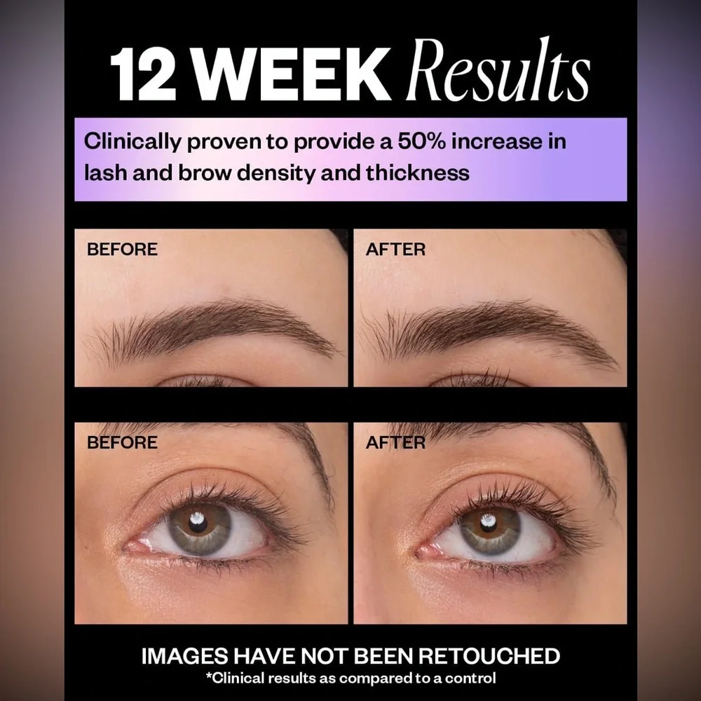 💜 IGK Look Out Lash serum and Brow Peptide Thicker, Fuller Lashes & Brows