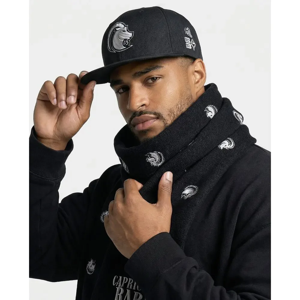 Onyx Icon Scarf – Silver