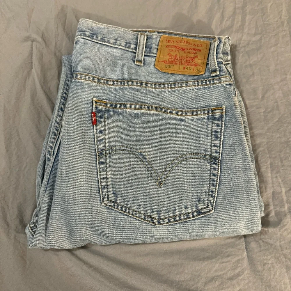Levi’s 505 Regular Fit Men’s Jeans Size‎ 40x32 100% Cotton