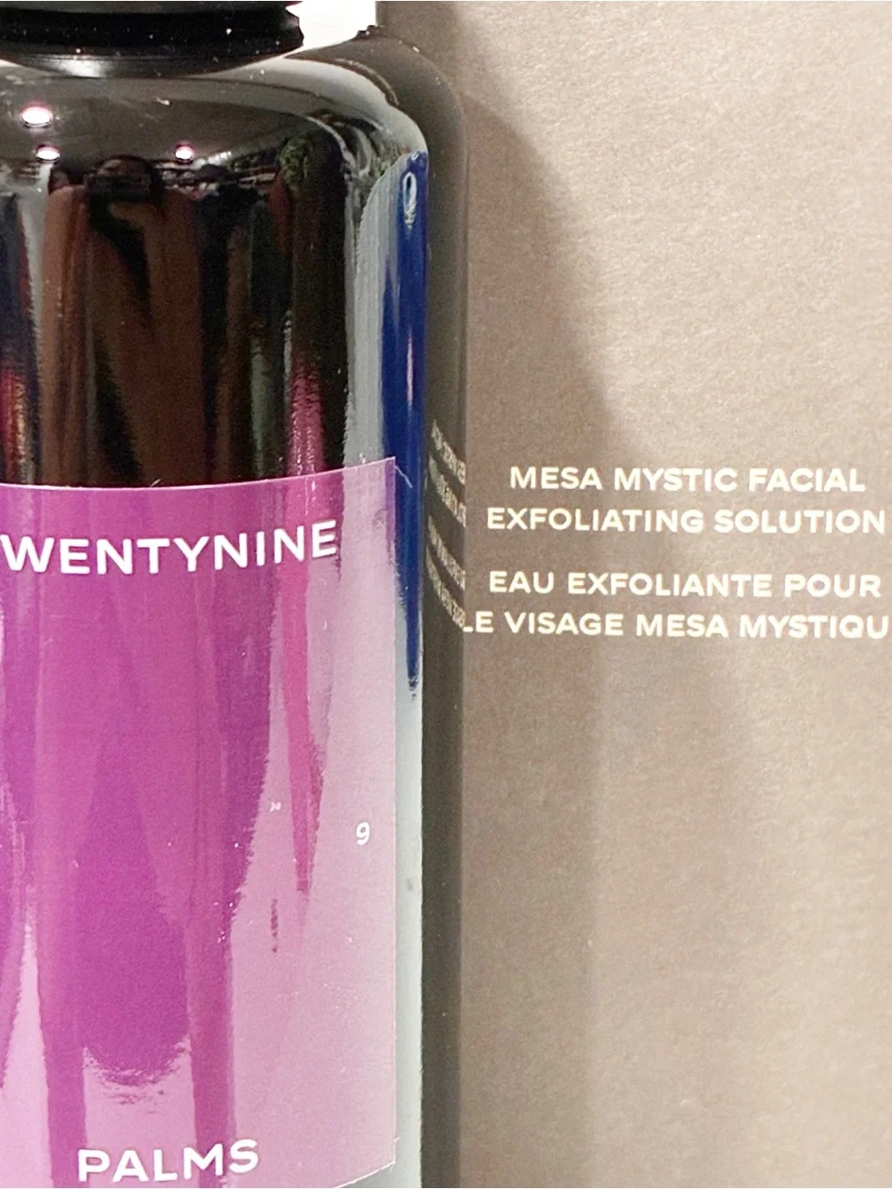 Twentynine Palms Mesa Mystic Facial Exfoliating Solution Witch Hazel 10% AHA&BHA