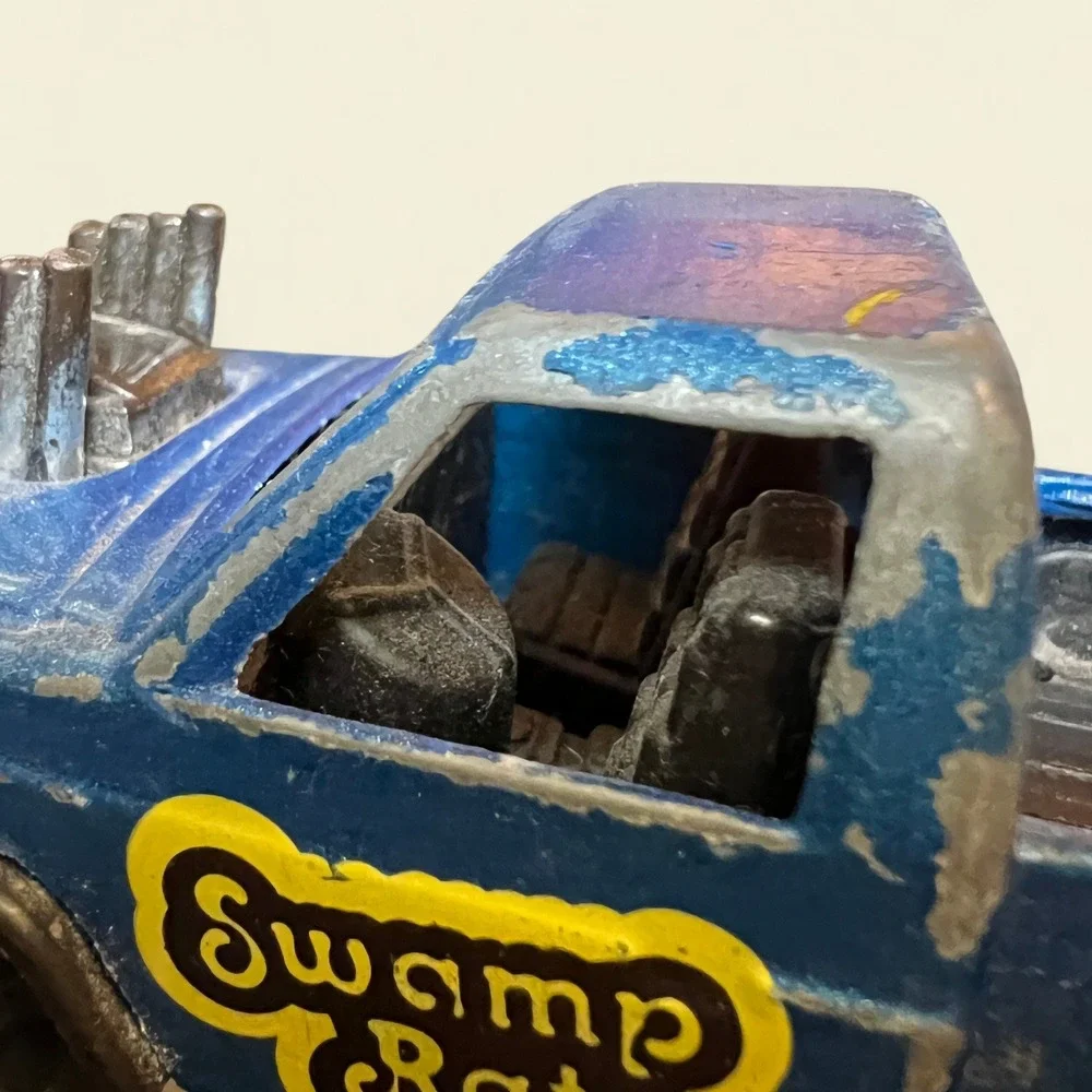 SWAMP RAT‎ Custom Ford F-150 Monster Truck Tootsietoy Blue Diecast Toy Vehicle