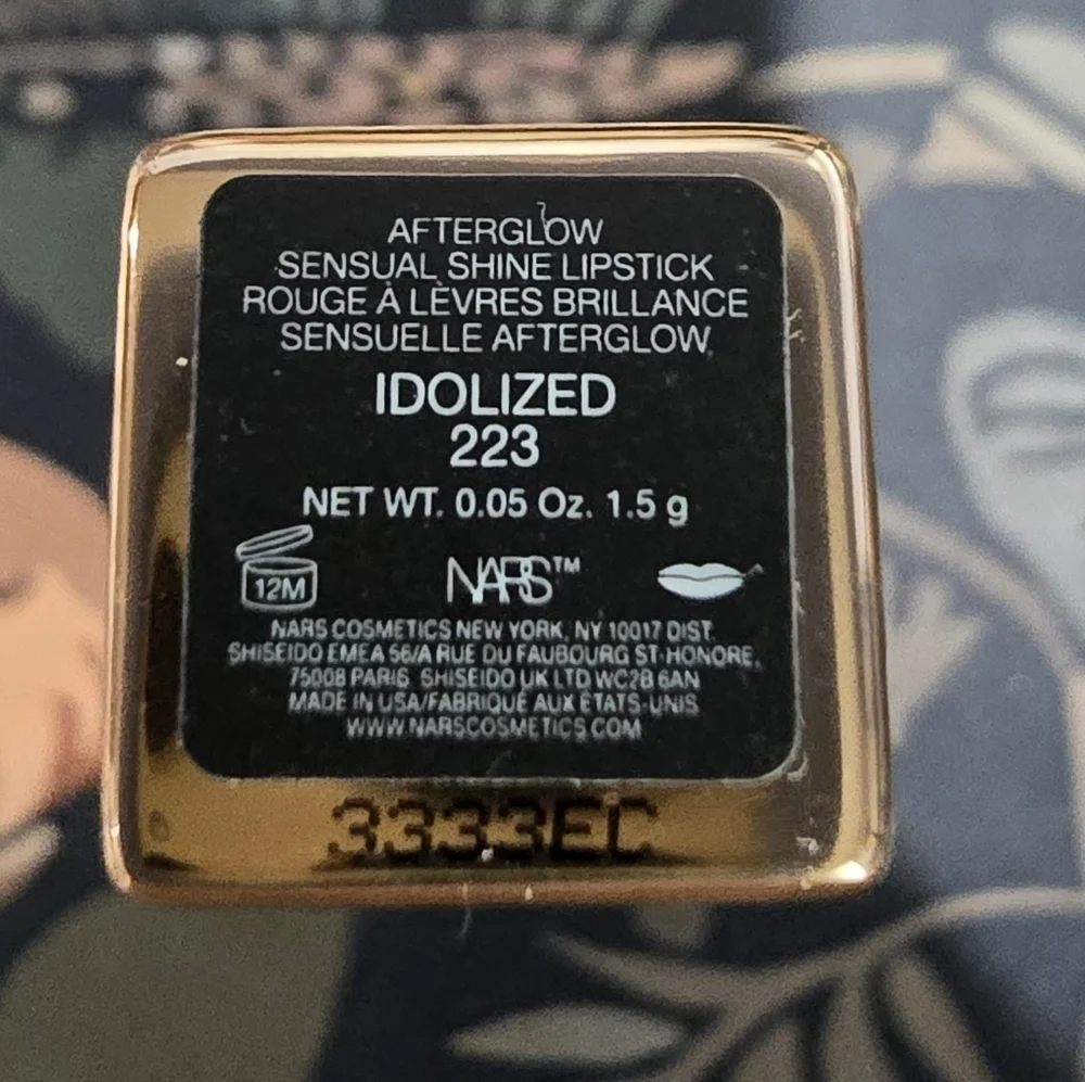 NARS Afterglow Sensual Shine Lipstick # 223 Idolized .05 Oz 1.5g Full Size NWOB