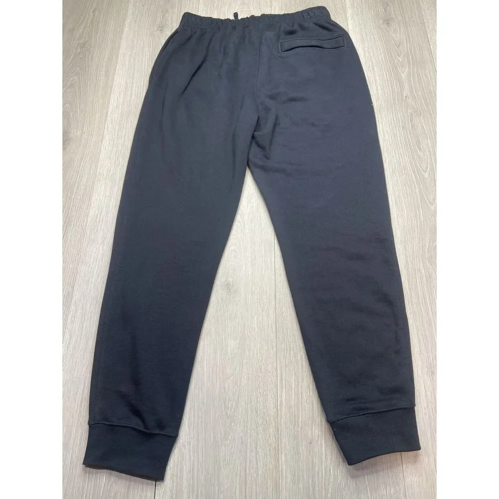 Nike Sportswear Sweatpants Men Large Black Fleece Joggers‎ Athleisure Sports