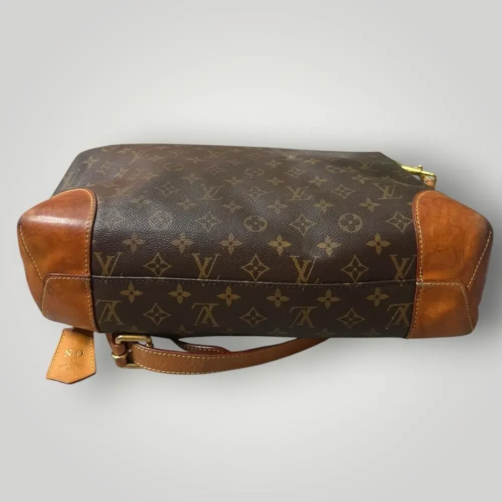 Louis Vuitton Berri PM Shoulder Bag Brown Monogram Canvas