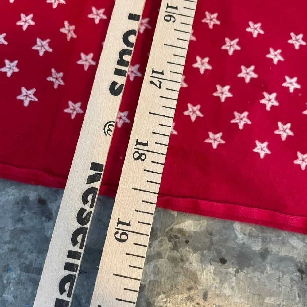 Vintage 90s OshKosh B’gosh 100 Years Handkerchief Bandana Scarf Cotton USA Red
