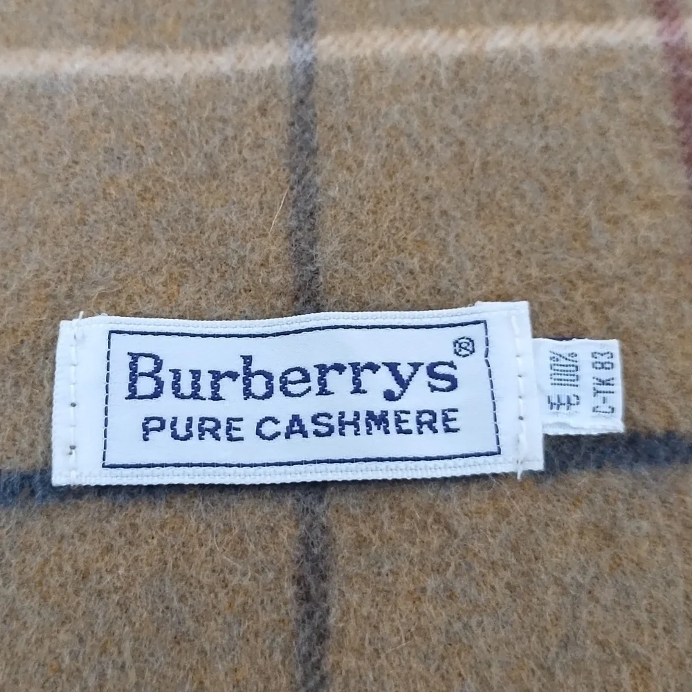 Burberrys Cashmere Scarf Men's / Unisex