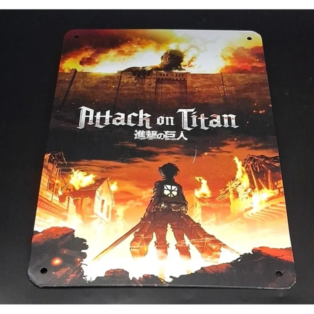 Attack On Titan - Japanese Anime Metal‎ Sign 8