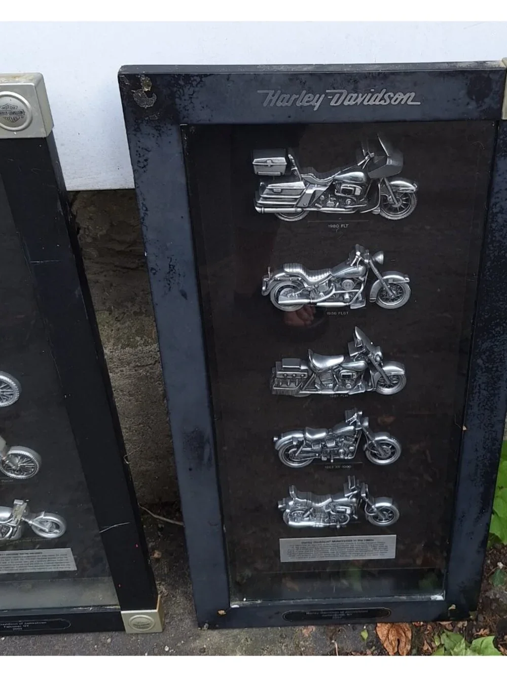 harley davidson shadow box dealership display edison Three 1990s-2008