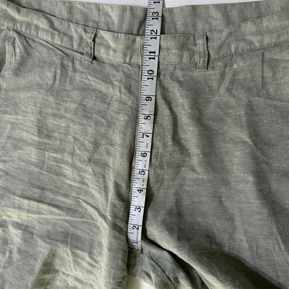 Patagonia Mens Lightweight Organic Work Wear Hemp Shorts Gray Size 36 Inseam 10
