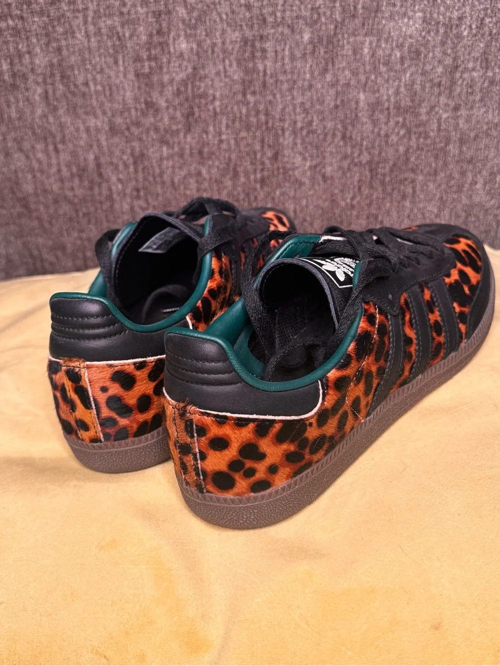 adidas Women’s Leopard Print Samba Sneakers