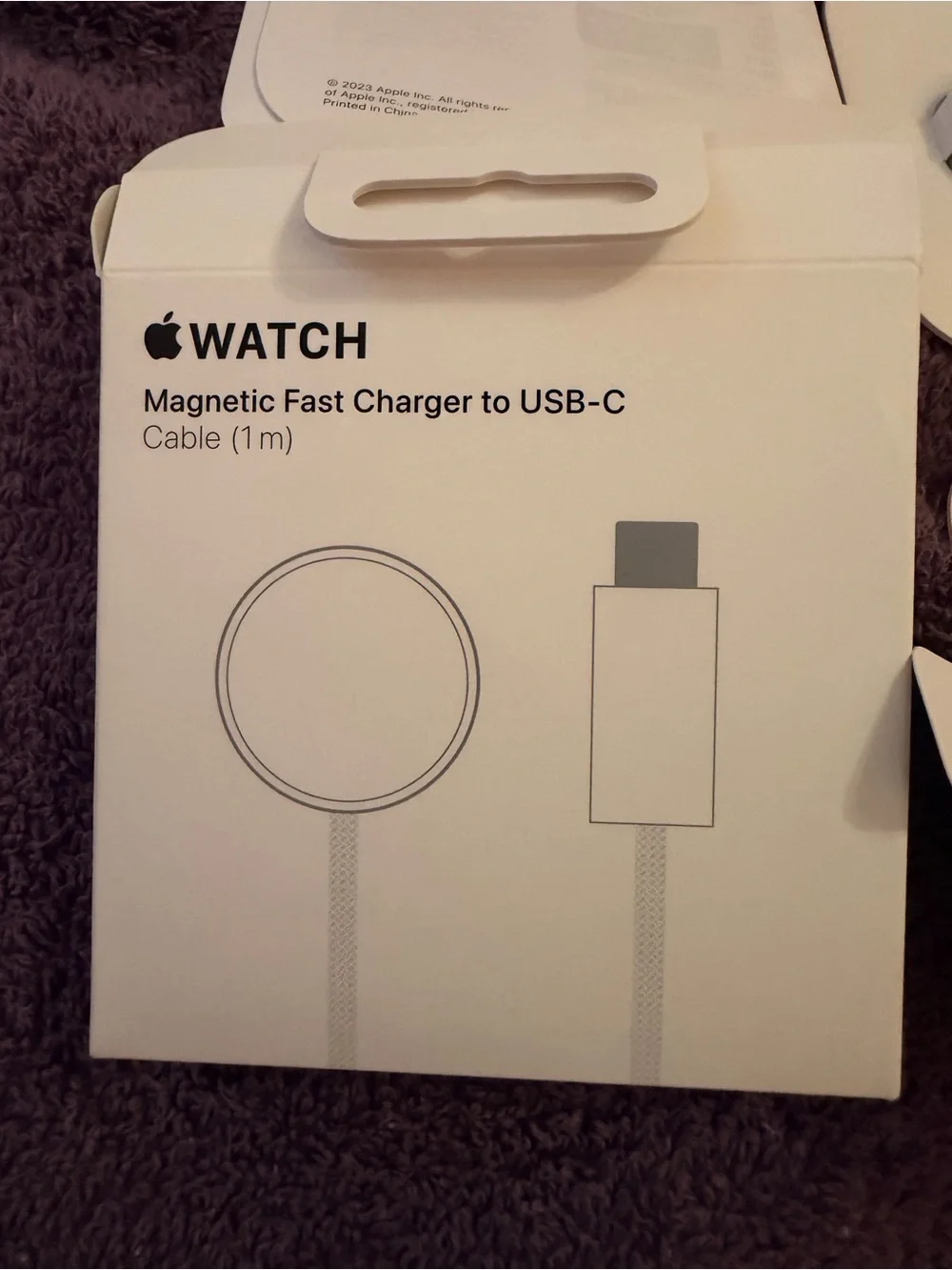 Apple Watch Magnetic Fast Charger to USB-C (1m) - LIKE NEW OPENED BOX