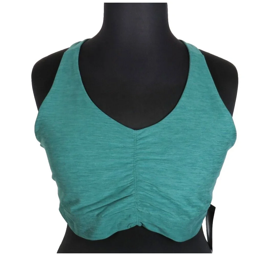 Athletic Works Teal Racerback Sports Bra