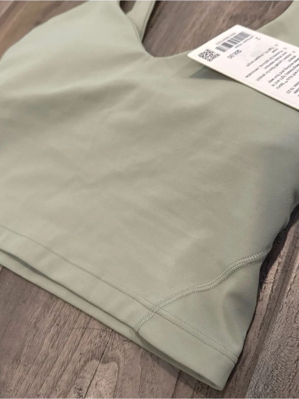 Scoop V-Neck Light Sage Brami - Brand: Lululemon athletica align