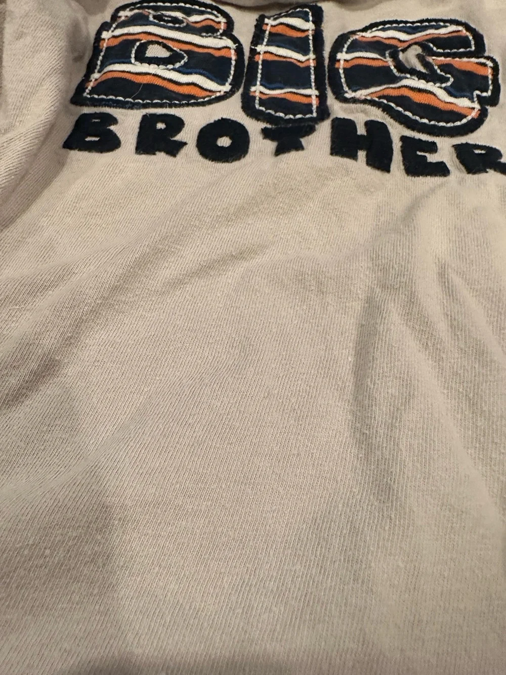 Lot of 3 Big Brother Shirts Toddler Boy 4T Short Sleeve Long Sleeve