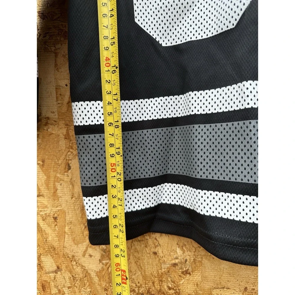 M Kids Ghost face‎ 96 Black White Gray Long Sleeve The Icon Of Halloween Jersey