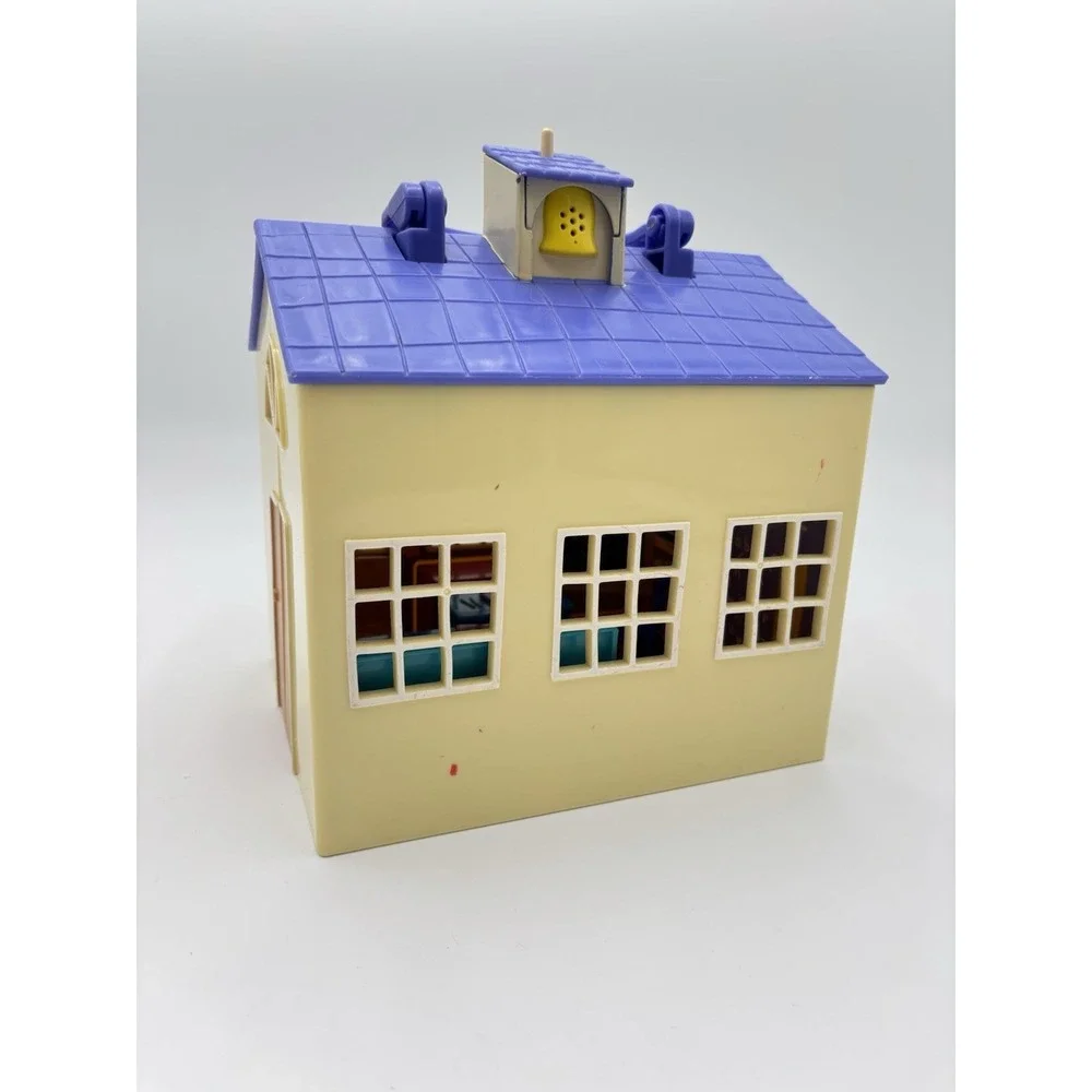 Fisher Price Little People ABC Surprise School Playset Scooter Furniture 1998