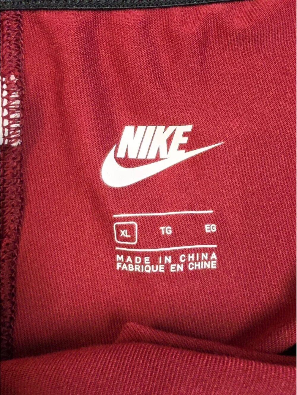 Nike Sportswear Leg-A-See Women's Red  Leggings Size XL