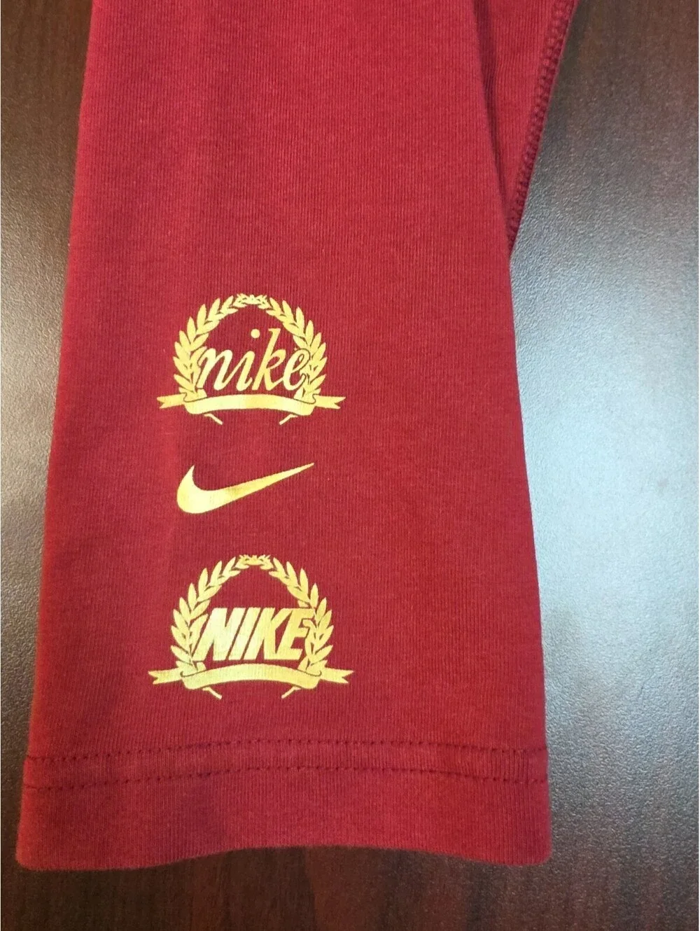 Nike Sportswear Leg-A-See Women's Red  Leggings Size XL