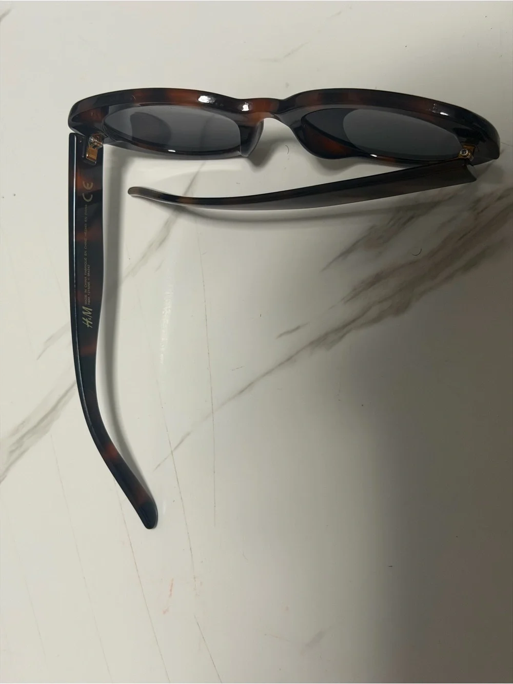 H&M Tortoiseshell Frame Sunglasses - Brown/Black Lenses