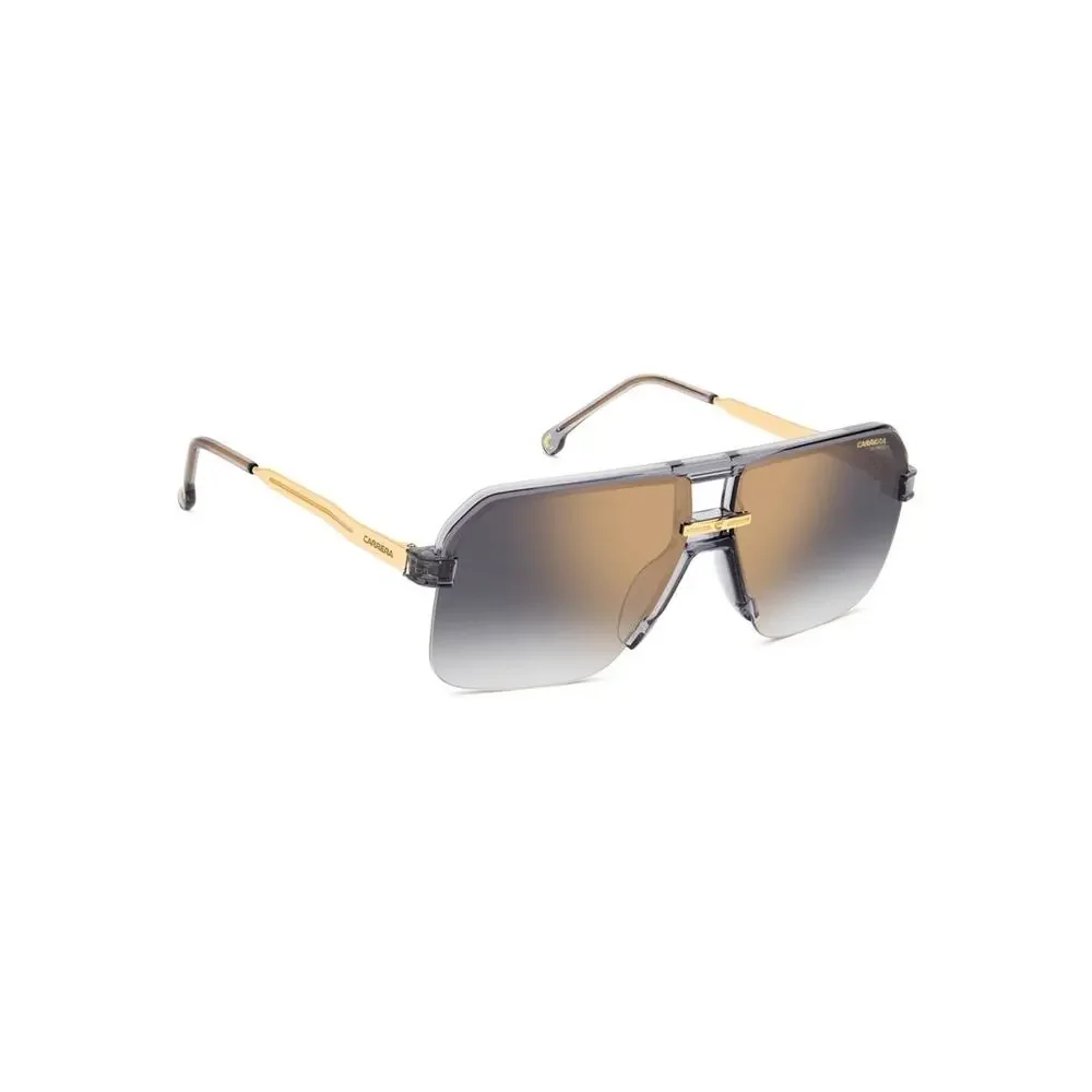 NEW!!! Carrera 1066/S KB7FQ Men's Shield Sunglasses in Brown and Gold Authentic
