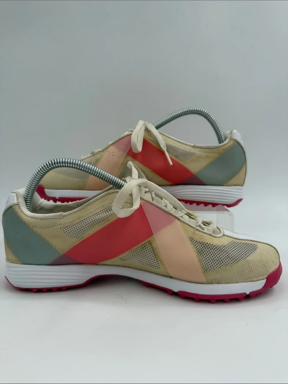 Nike Lunar Summer Lite Women's Spike-less Golf Shoe Women's Size 8.5 Peach Coral