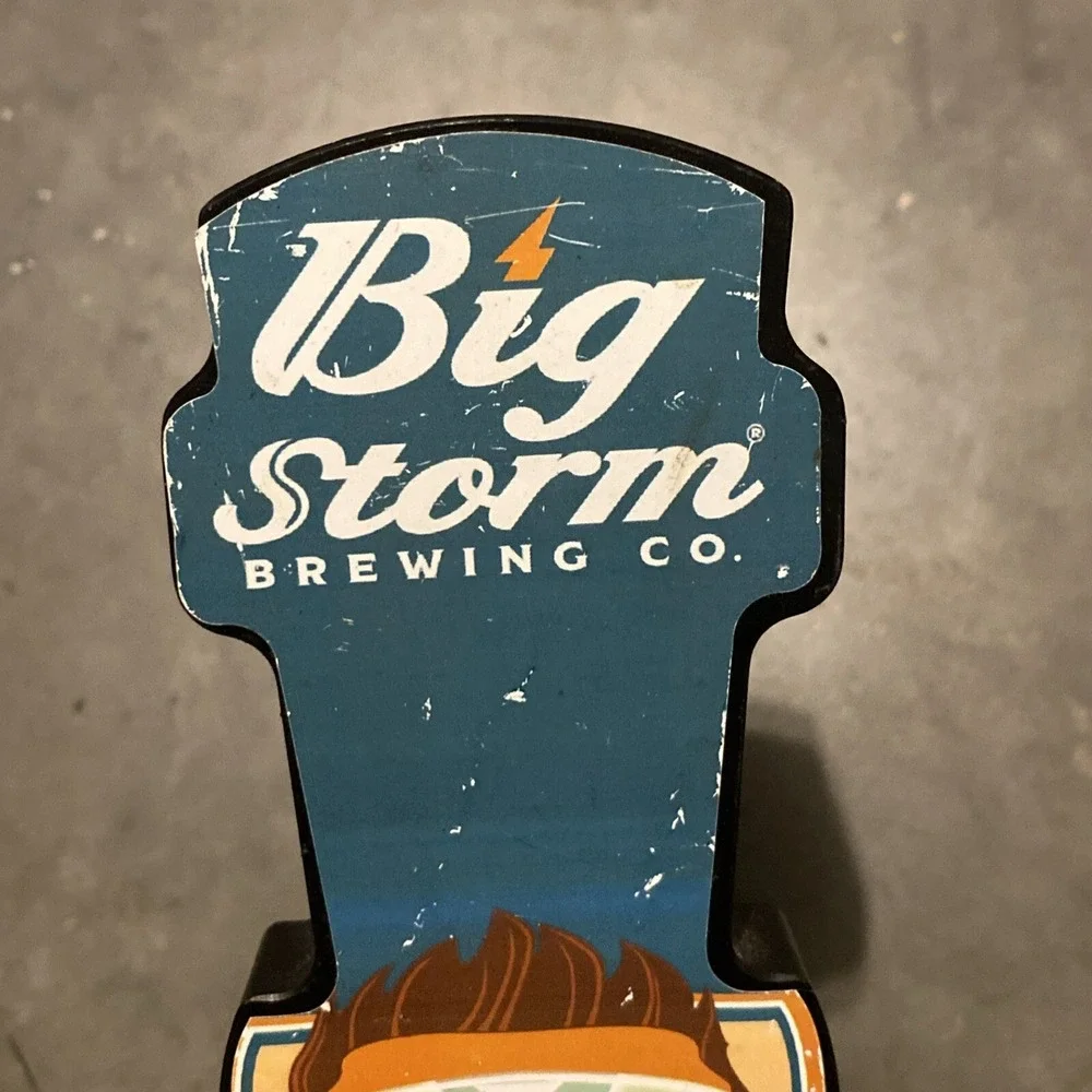 Big Storm Brewing Co. Bro Mosa Tangerine Brut IPA Tap Handle