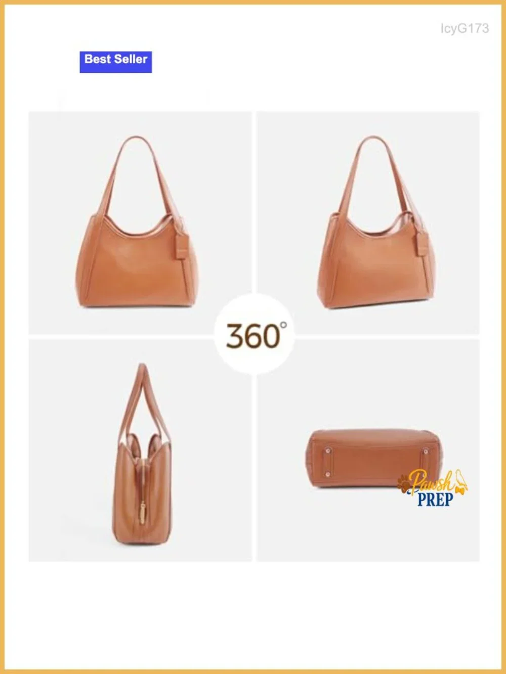 Vegan Leather Hobo Bag for Women Stylish Shoulder Handbag with Multiple Pockets