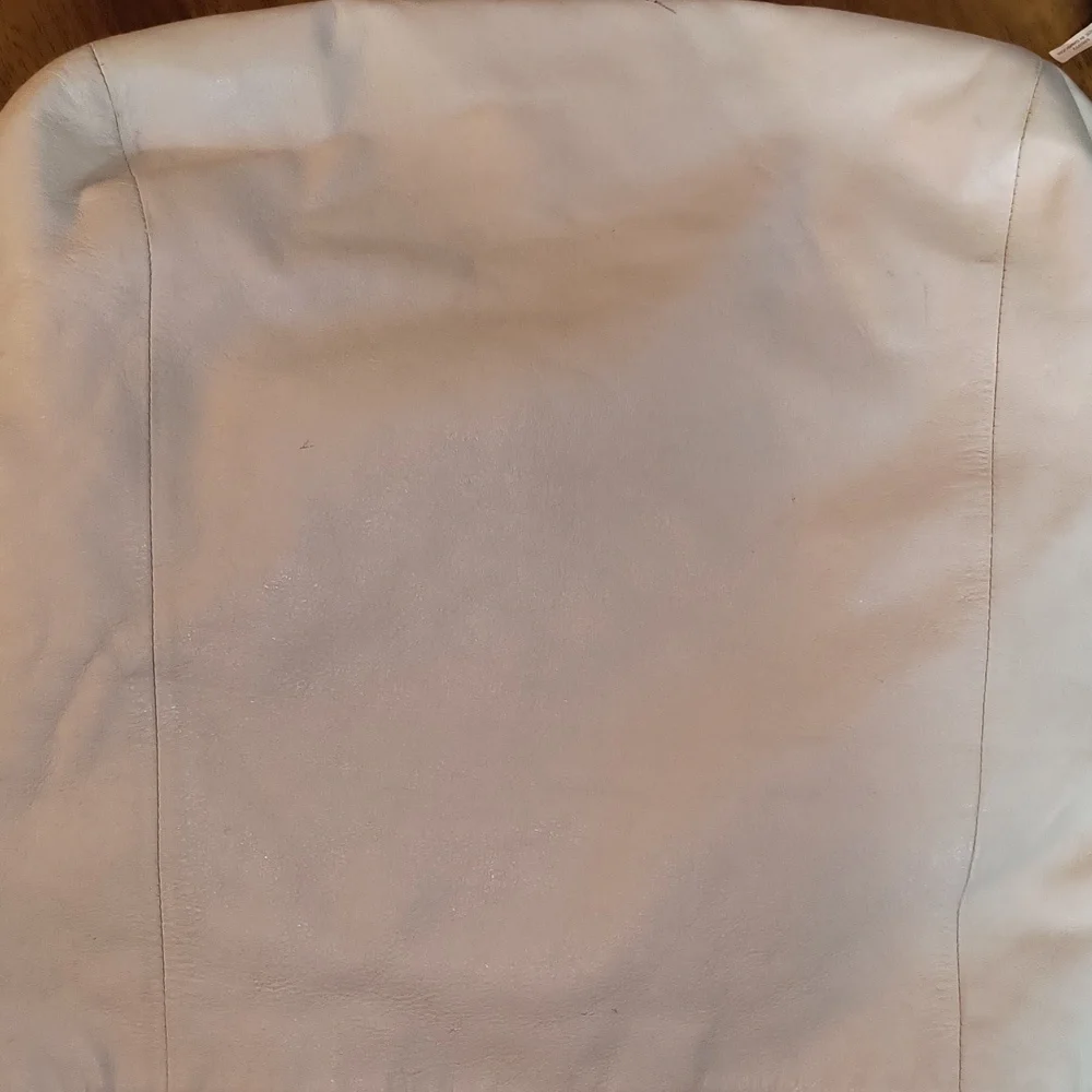 Coach White Leather Hobo Bag