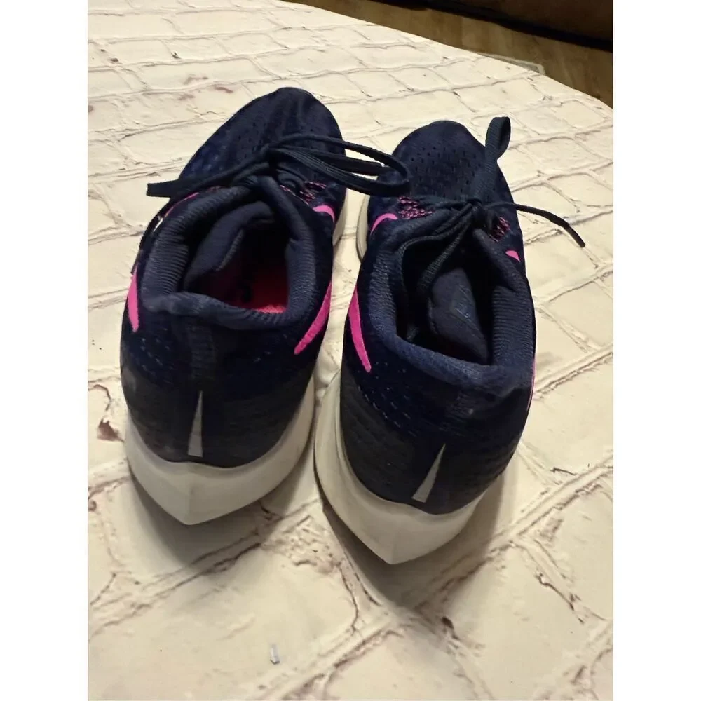 Nike Women's Size 9 Air Zoom Pegasus Running Shoes Blue Pink Swoosh Lightweight