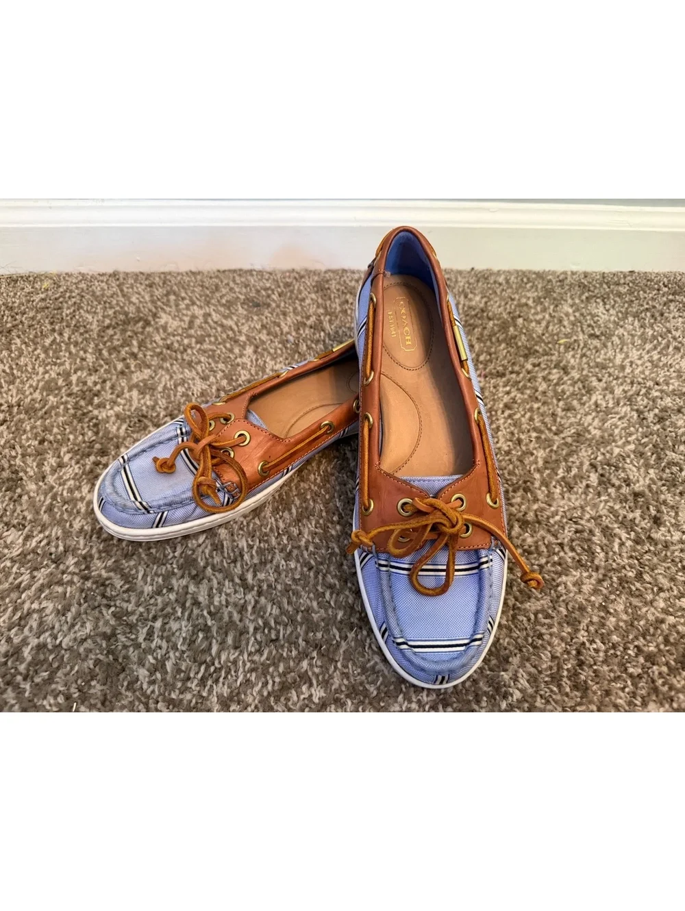 Coach Richelle Boat Shoes Women’s 8.5