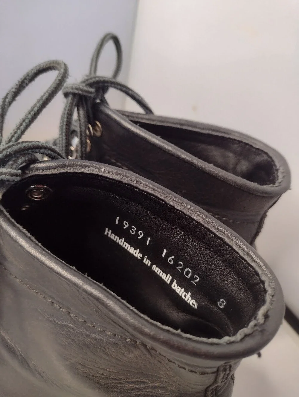 Thursday Boot Company Diplomat Boots Leather Lace Up Mens 9.5 A15