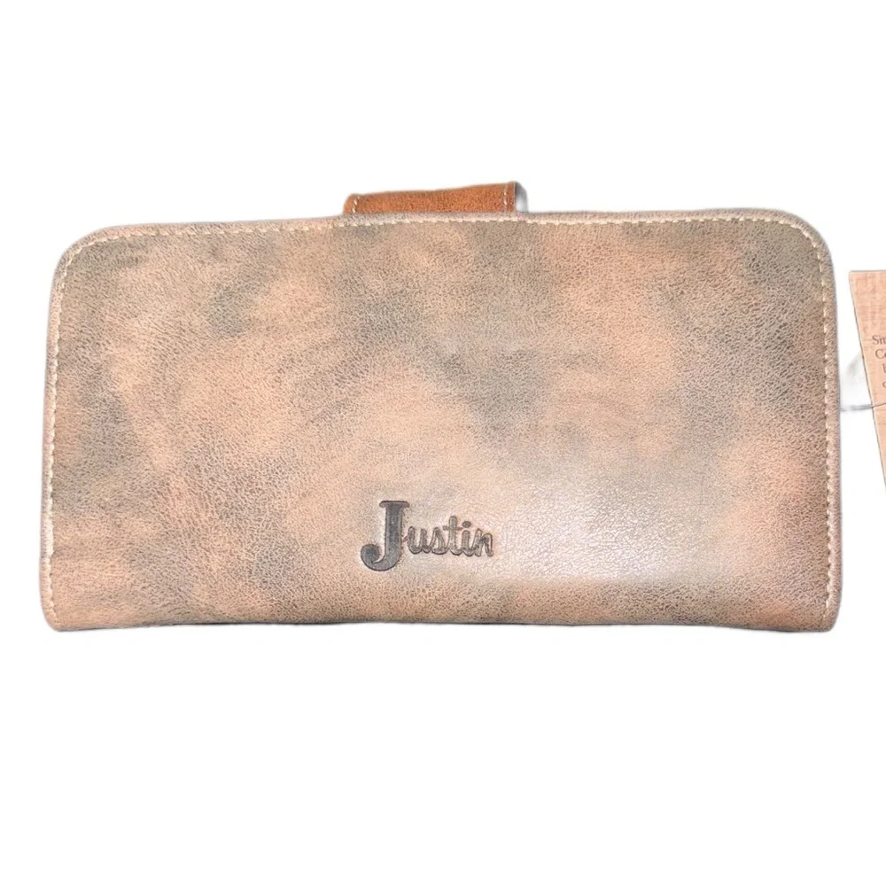 Justin Tan and Brown Women's Wallet