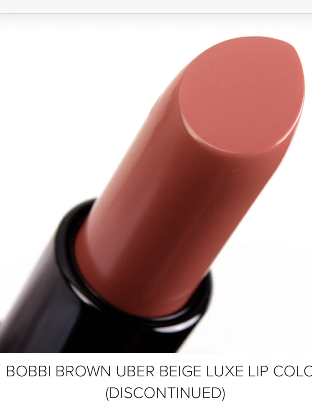 Bobbi Brown Creamy Lipstick — Hydrating  luxury,( Almost Bare Shade) travel size