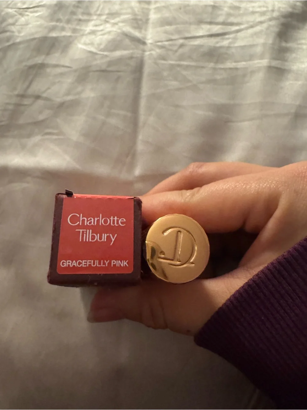 Charlotte Tilbury Matte Revolution Lipstick Gracefully Pink NEW