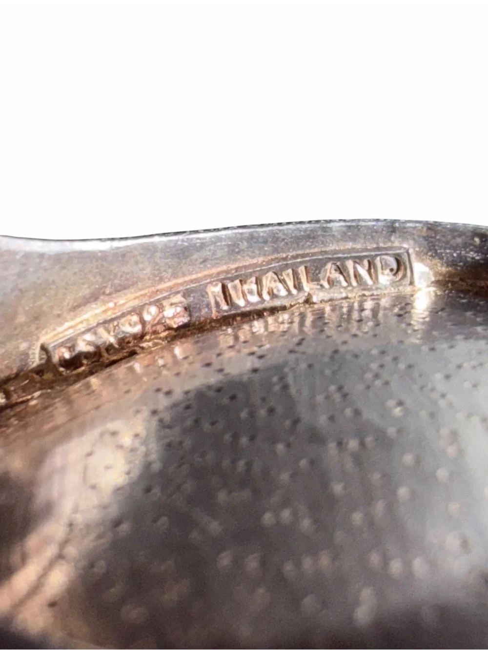 Modernist sterling silver pendant