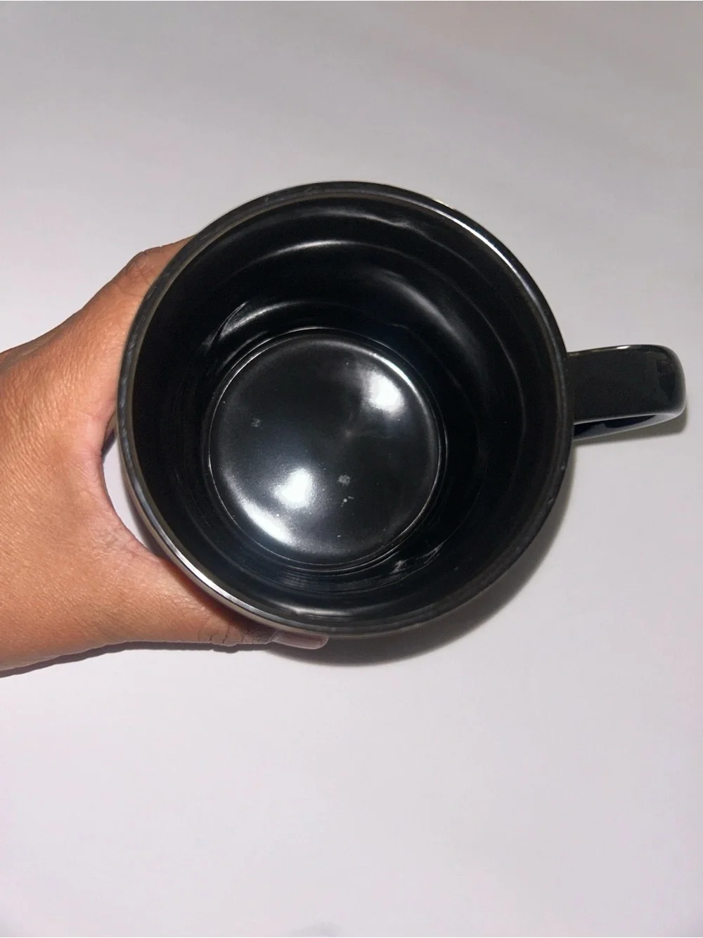 Black Ghost Pattern Ceramic Mug - Halloween Party Drinkware
