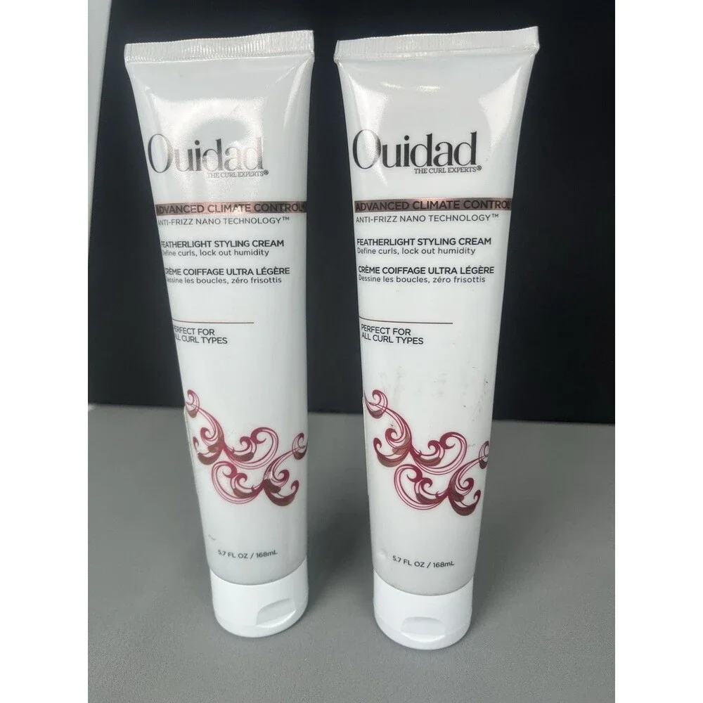 2 Pack Ouidad Advanced Climate Control Featherlight Styling Cream 5.7oz / 168ml