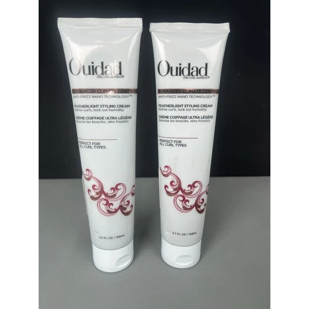 2 Pack Ouidad Advanced Climate Control Featherlight Styling Cream 5.7oz / 168ml
