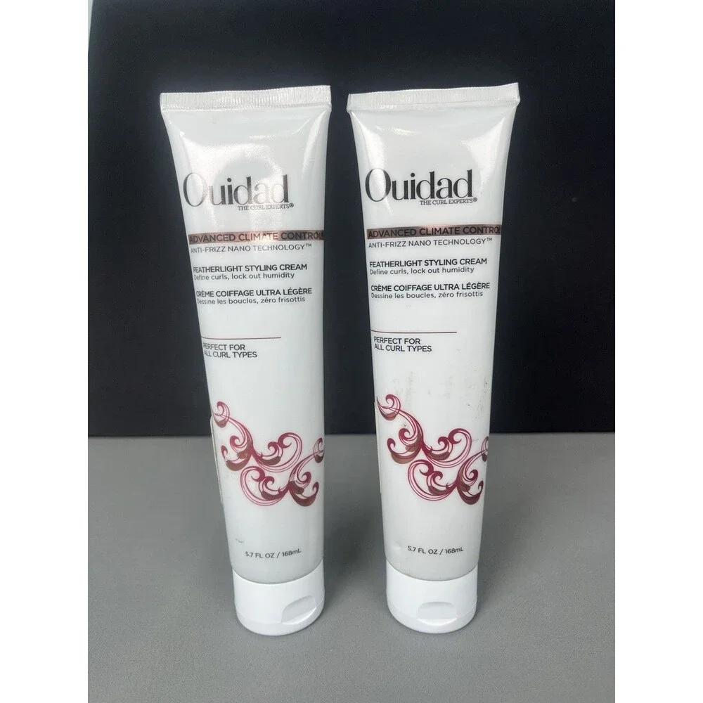 2 Pack Ouidad Advanced Climate Control Featherlight Styling Cream 5.7oz / 168ml