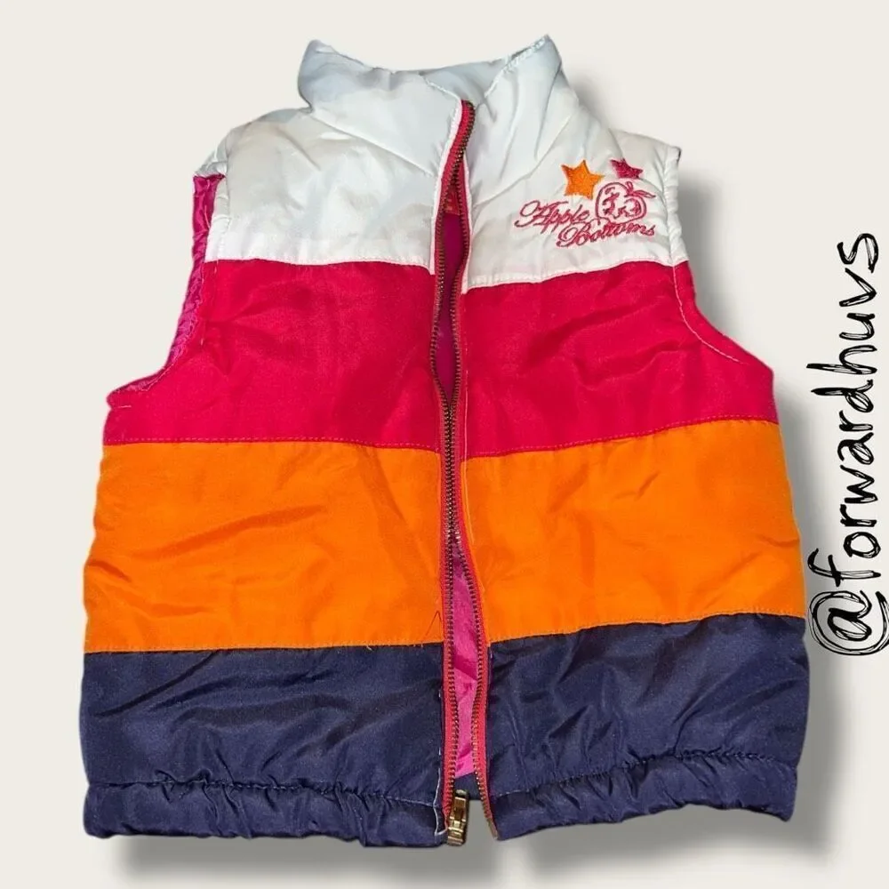 Apple Bottom Vest Size 2T